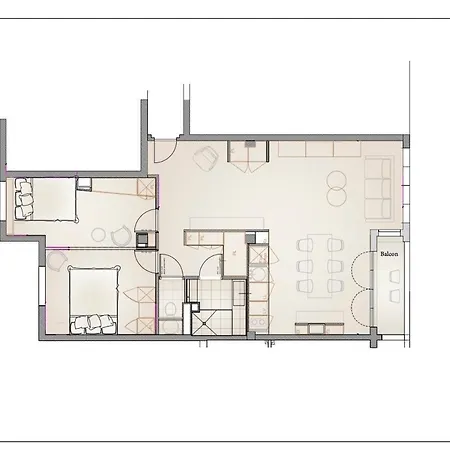 Croisette Martinez - Luxueux T3 70m2 Et Balcon Cannes
